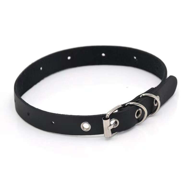 Street rock cosplay necklace with neck strap, Haruku punk skull scalp collar, universal