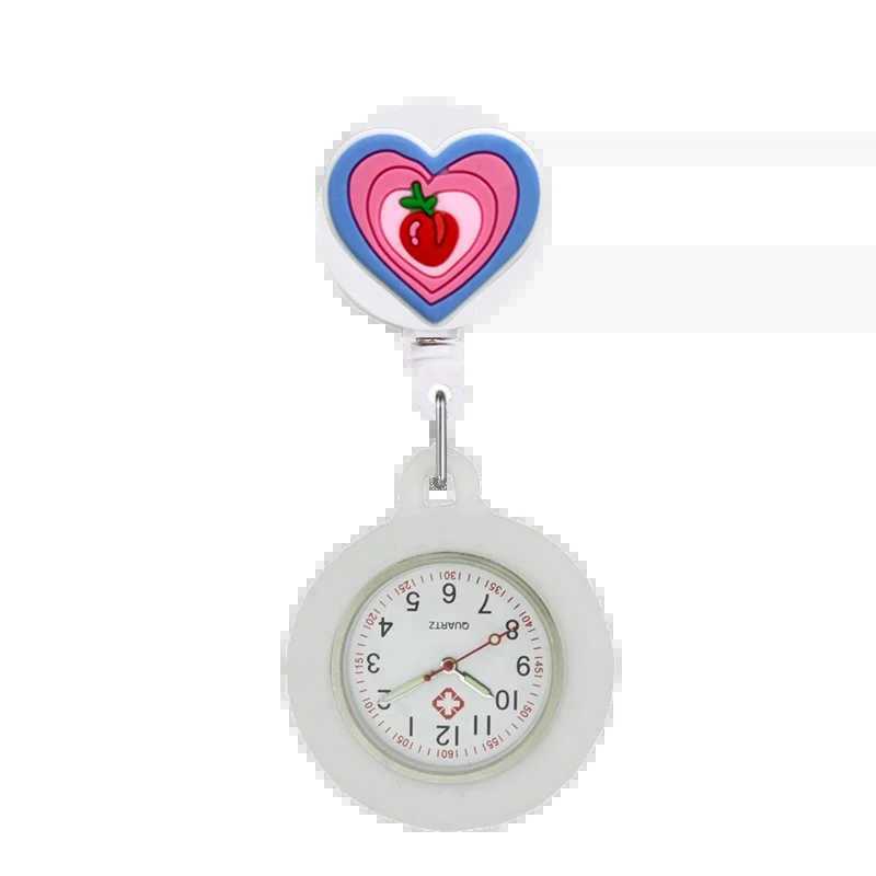 YIJIA Cartoon Cute Heart Hospital Medical Supply Clip-on Hanging Lel FOB Doctor Nurse es with Sile CoverXJ250304