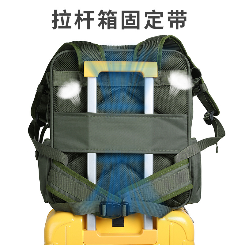 Large Pet Backpack Cat Stroller Pet Carrier With Wheels Portable Tie-Rod Outdoor Cat Nest Tent Cat And Dog Travel Carrier Bag