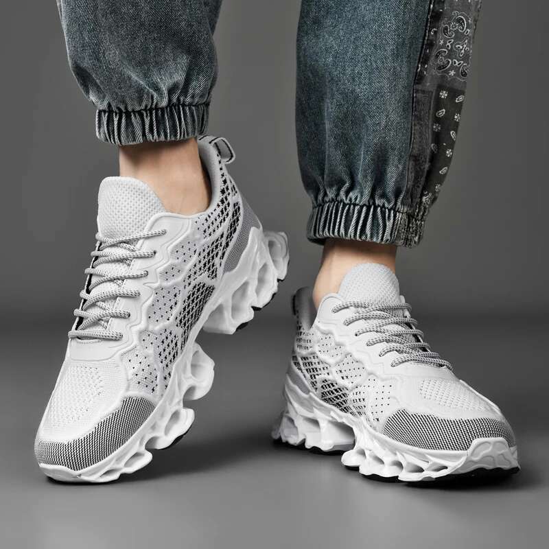 Sneakers Male casual Mens tennis shoes Trainer Race Breathable fashion loafers running Shoes for men