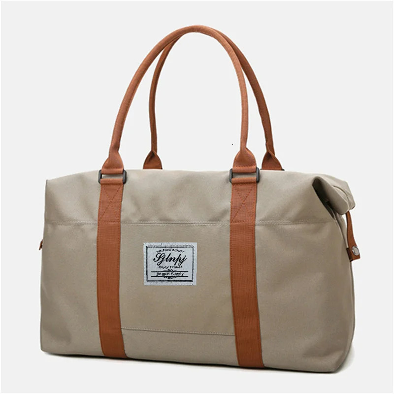 Women Travel Bag Fashion Large Capacity Cabin Tote Handbag Oxford Cloth Waterproof Shoulder Bags Female Weekend Overnight Bag 250303