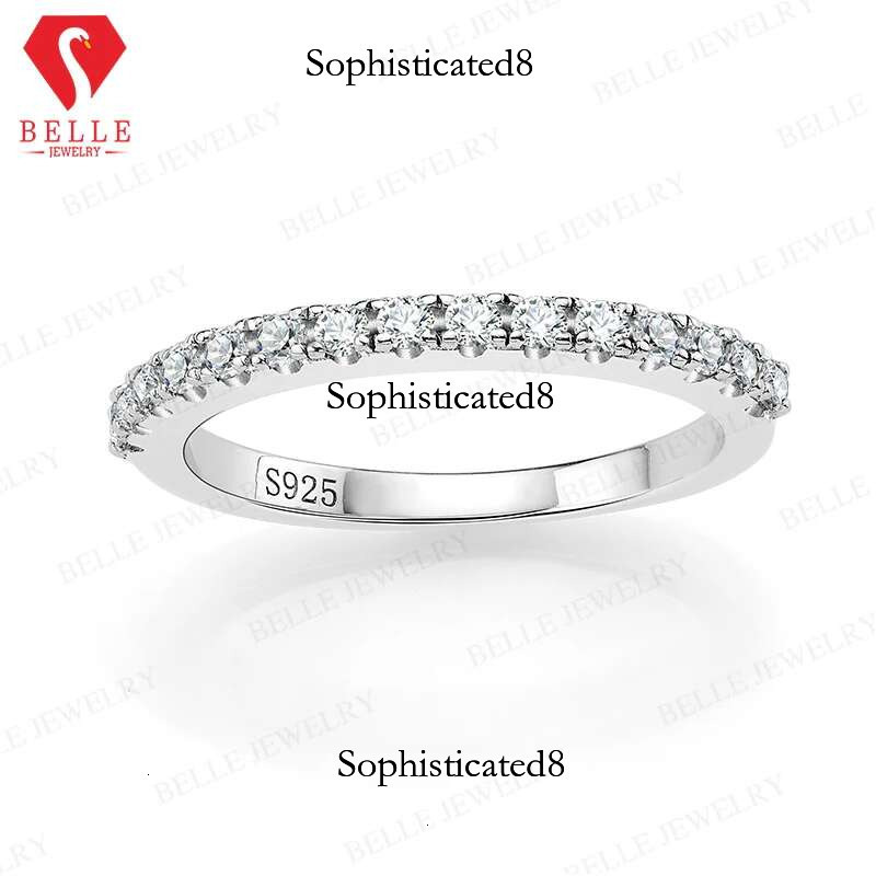 Moissanite D Color Sterg Sier Soild 14K 10K White Gold Bridal Set Jewelry Wedding Engagement Ring