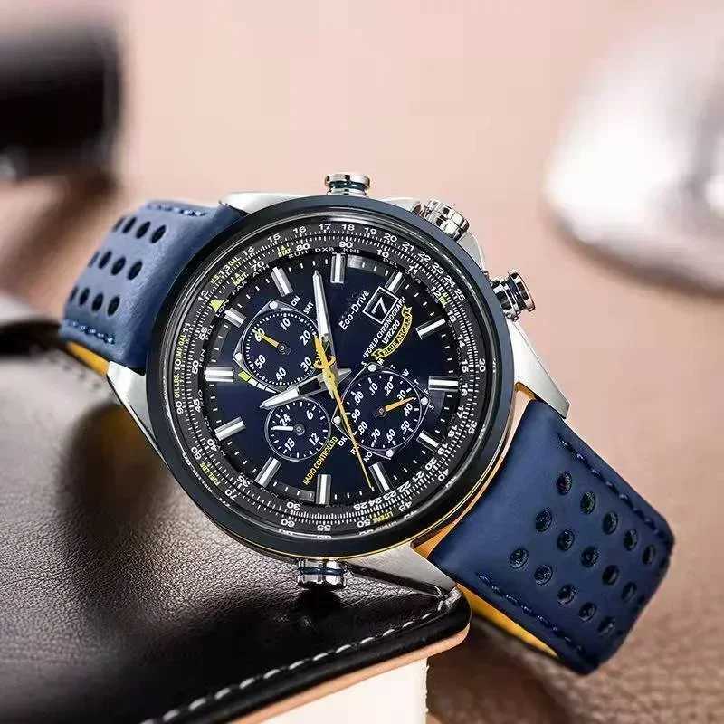 2025 Luxury Trend Quartz Clock Luminous Calendar Waterproof Multi Function Mens Fancy Round Automatic StainlXJ250304