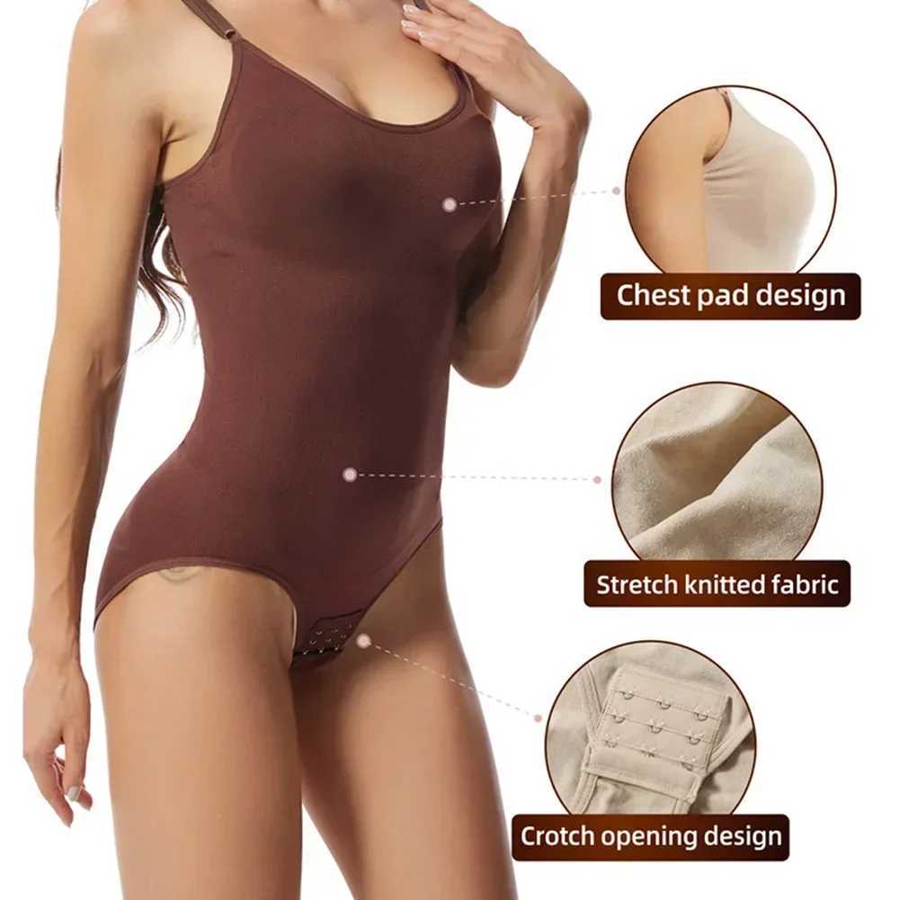 Classic solid color shape tight hanging hip lifting abdominal one-piece set with open seam waist carved fabricXJ250304