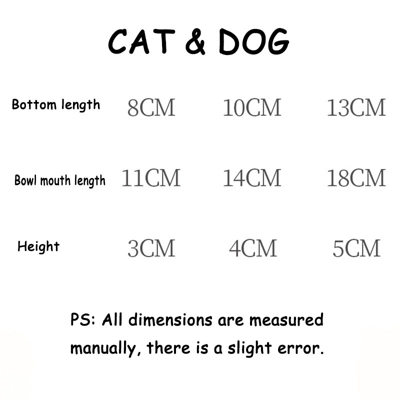 2Pcs Pet bowl stainless steel dog bowl non-slip Printed cat water feeder pet double layer non-slip fall-resistant pet dog bowls