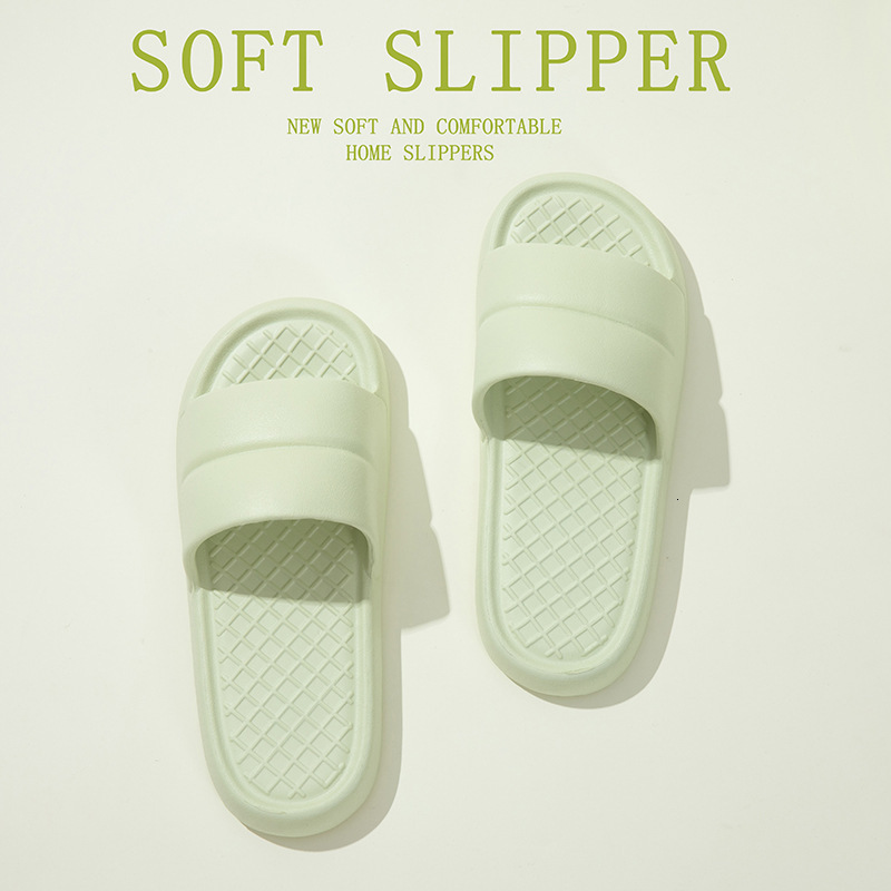 Thick soled slippers , women's summer new style, couple's home, odorless shower, anti slip, men's cooler designer sandals