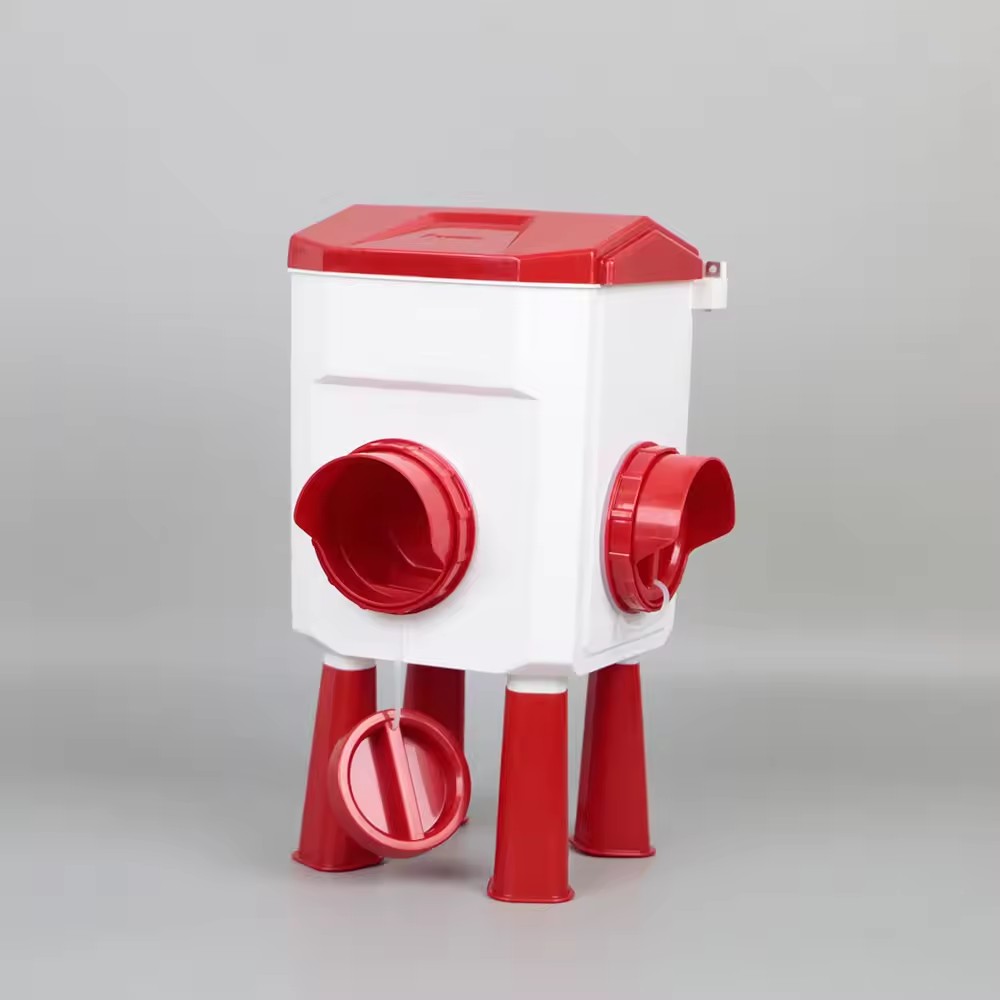 Automatic Chicken Feeder , Chicken Coop Accessories with Hanging Chicken Poultry Feeder