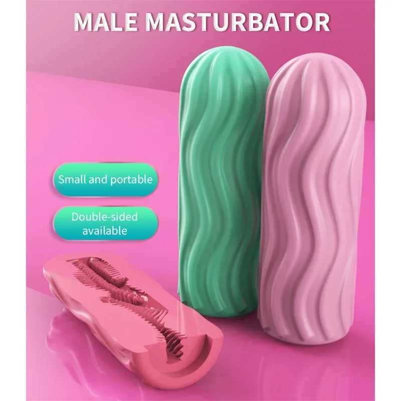 New Arrival Male Masturbator Soft Toys Realistic Vagina Adult Endurance Exercise Sex Products Vacuum Pocket Cup for Men Z250304