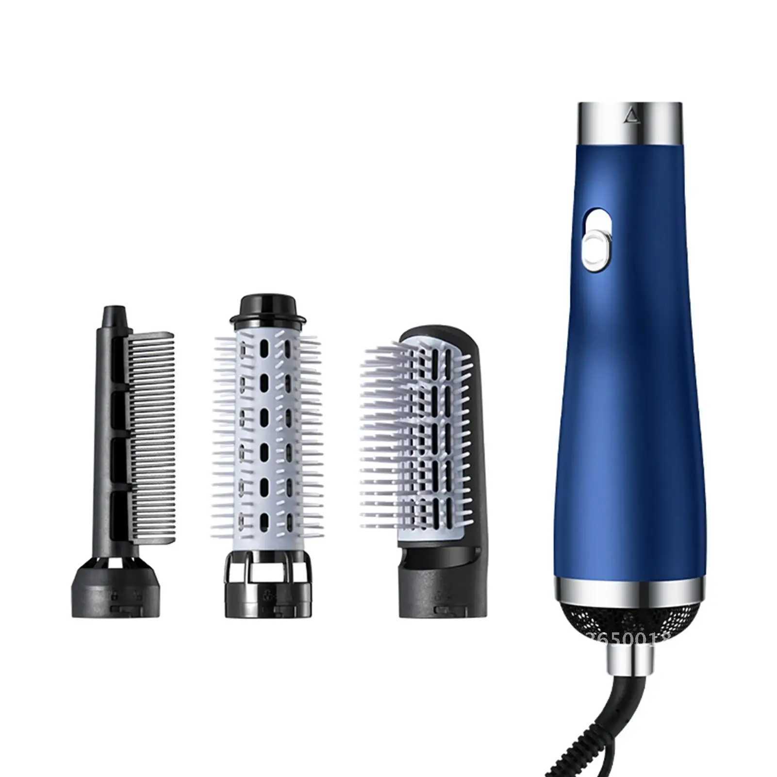Curling Irons 2021 New Womens Hair Ionic Brush Styling Machine Lightweight 3-in-1 Brush Drying Machine Styling Brush Warehouse Tool Hot RU Air Blowers