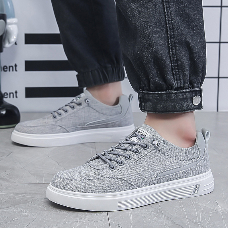 2025 Spring New Niche Design High-quality Sports And Leisure Men's Shoes Work Canvas Men's Linen Trendy Multifunctional Flat Bottomed Board 