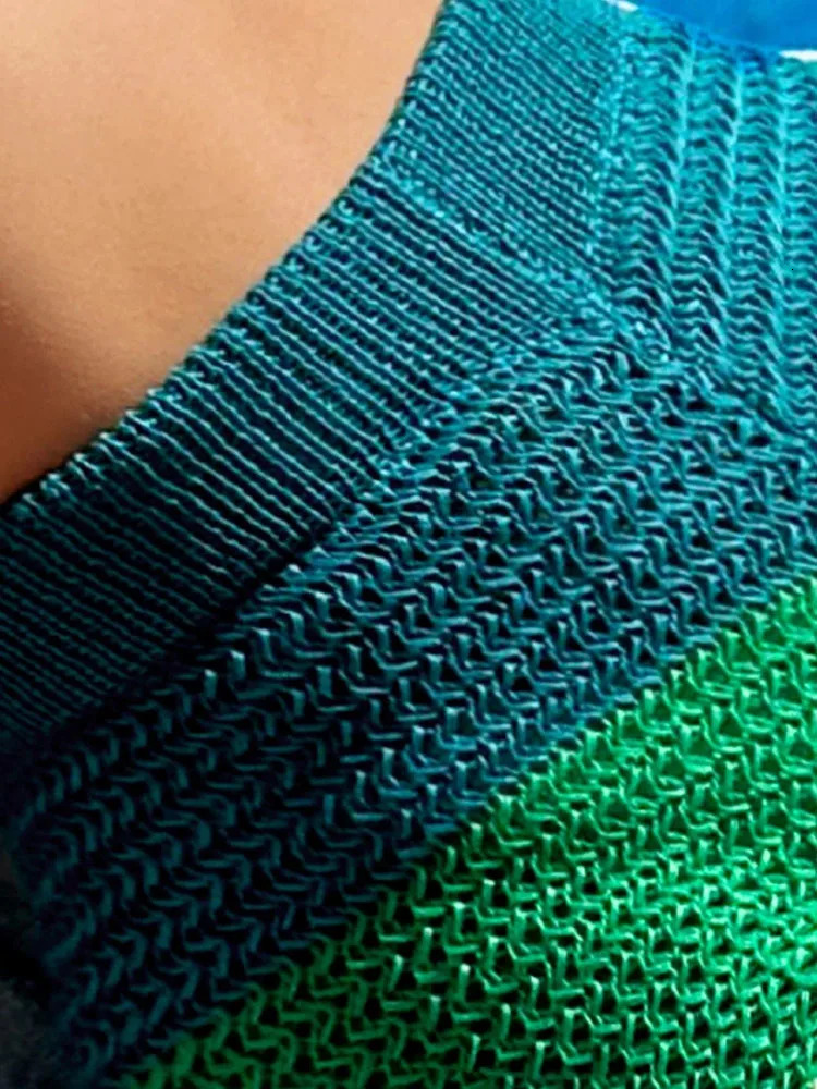 Fashionable and elegant shorts sugar sexy knitted shorts contrasting hollow summer pants for womens clothing 250303