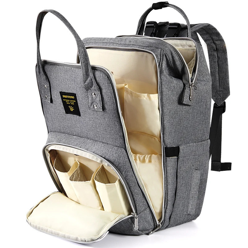Next Stylish Upgrade Diaper Bag Backpack Multifunction Travel Backpack Maternity Baby Changing Bags 20L Large Capacity 250304