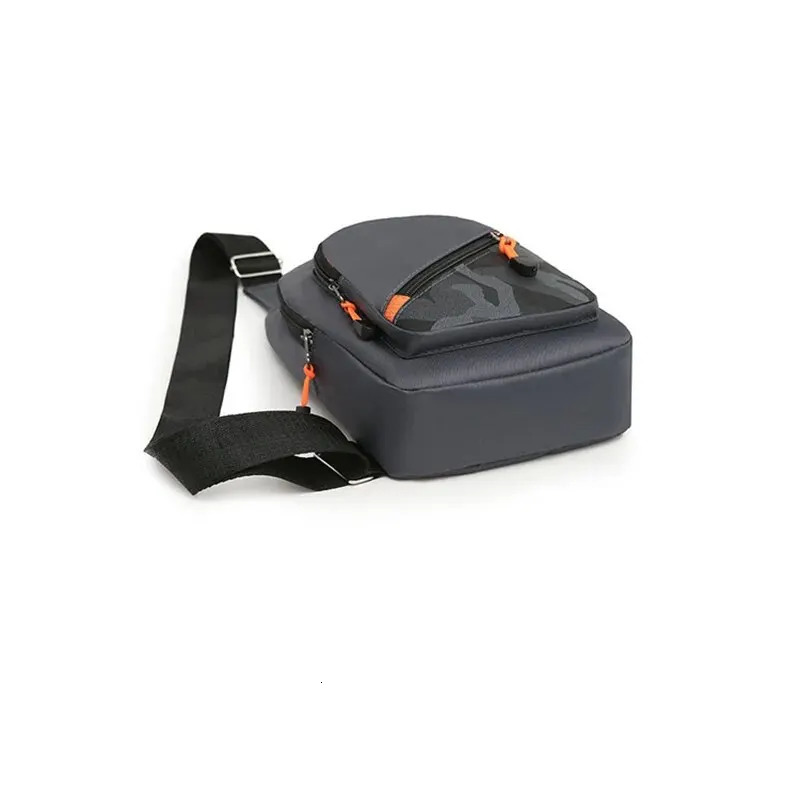 Released Nylon Mens Chest Bag 2023 Portable Casual Shoulder Trendy and Unique n Crossbody 250227