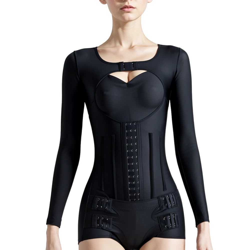 Women Shapewear Bodysuit Liposuction Surgery of Arm Abdomen Waist Slimmer Medical Grade Garment Strong Compression Body ShaperXJ250304