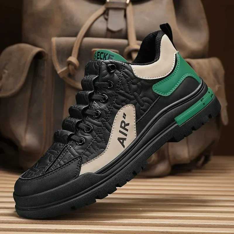 2024High Quty Running Shoes for Men Breathable Athletic Sport Shoes High Top Comfortable Soft Casual Sneakers Tenis MasculinoC250304