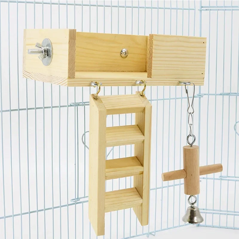 Fun Platform, Parrot Platform, Sturdy and Durable, Parrot Rest Platform, Bird Toy, Cloud Ladder, Swing Bird Toys Parrot Toys