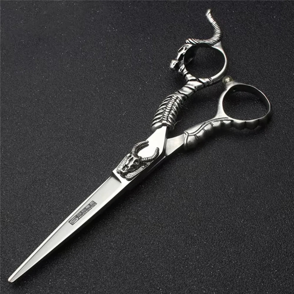 SHARONDS 6 Inch Professional Hairdressing Scissors Hairdresser Clipper Japanese 440c Barber Shears Cutting Thinning Scissors 250304