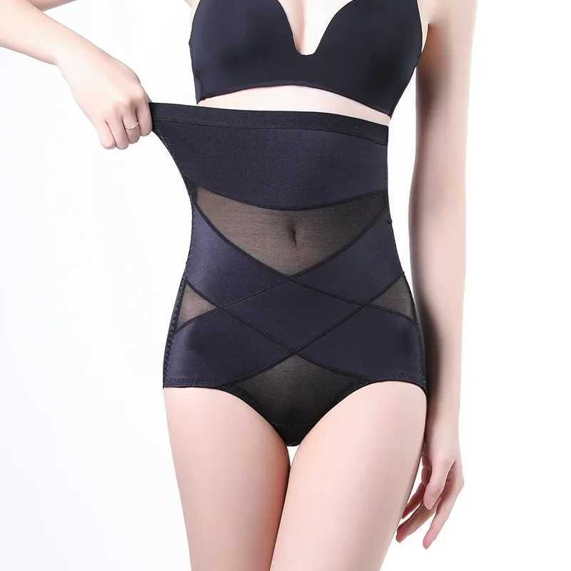 Women Sexy Cross Hip Butt Lifter Body Shaper Briefs High Waist Trainer Panties Fe Tummy Control Shapewear Slimming UnderwearXJ250304