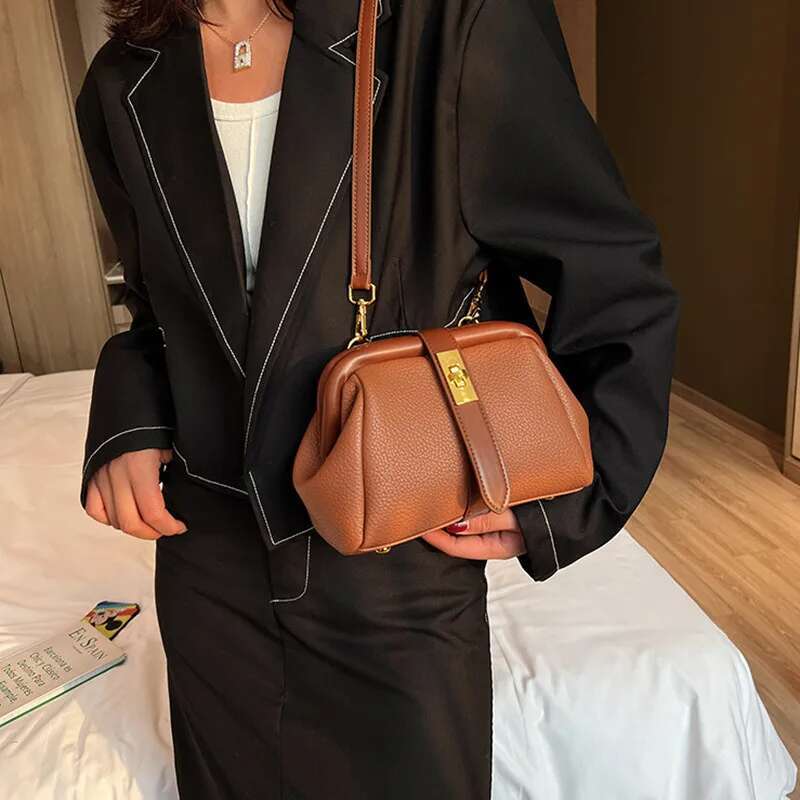 Women's Trendy Handbag, Retro Designer Crossbody Bag, Women's Shopping Handbag Shoulder Bag Free Shipping