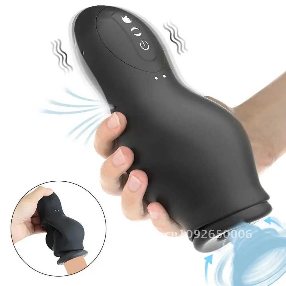 VECENT Kissing Cup Real Pussy Blowjob Machine Sucking Vibration Machine Masturbation Sucking Orgasm Male Sex for Men Toy Blowjob M250304
