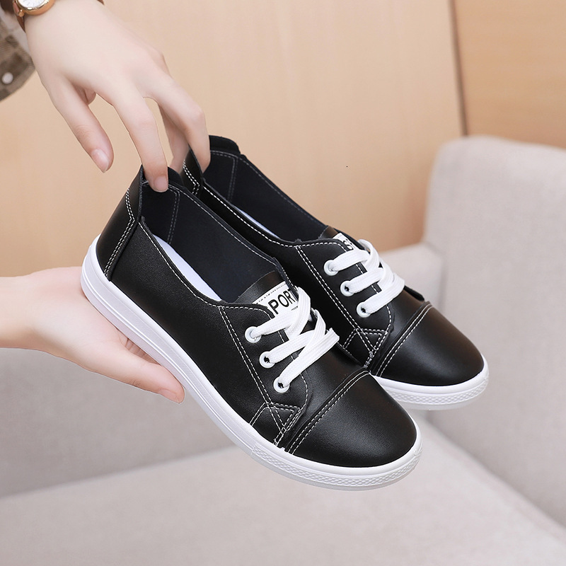 2025 New Women's White Korean Edition Comfortable, Lightweight, Soft soled Single Shoes, Casual Anti slip Flat Shoes, Designer Sports Shoes