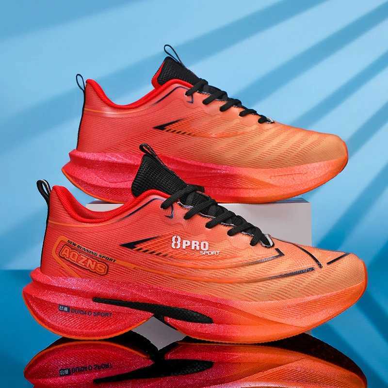 Marathon Mens Sports Running Shoes Brand Lxuury Breathable Ultrght Womens Comfort Athletic Casual Sneakers Tenis Race TraningC250304