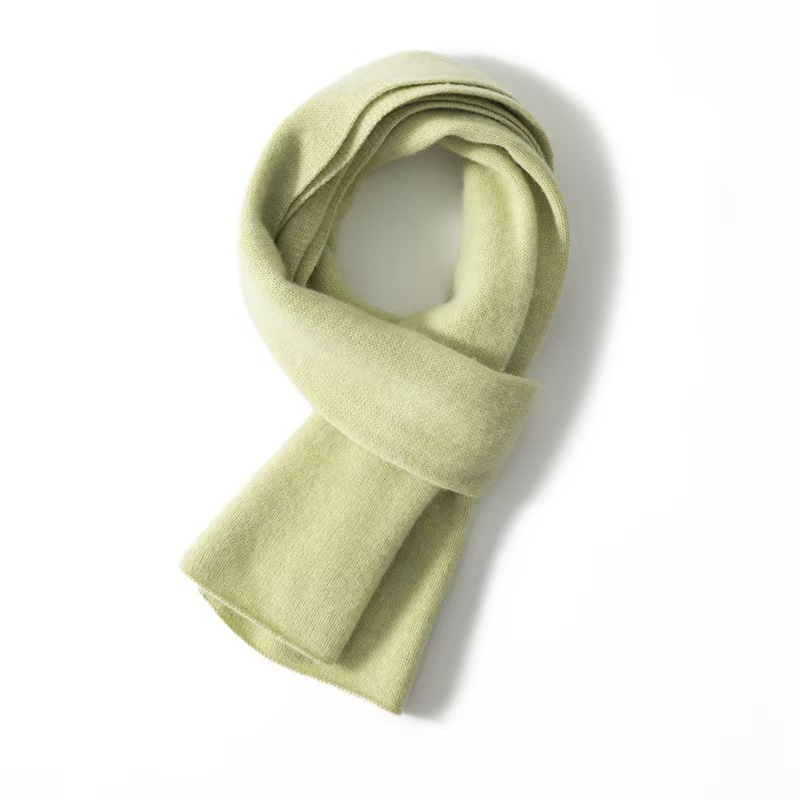 T221 wool scarf men and women winter thick Japanese and Korean version pure cashmere neck scarf