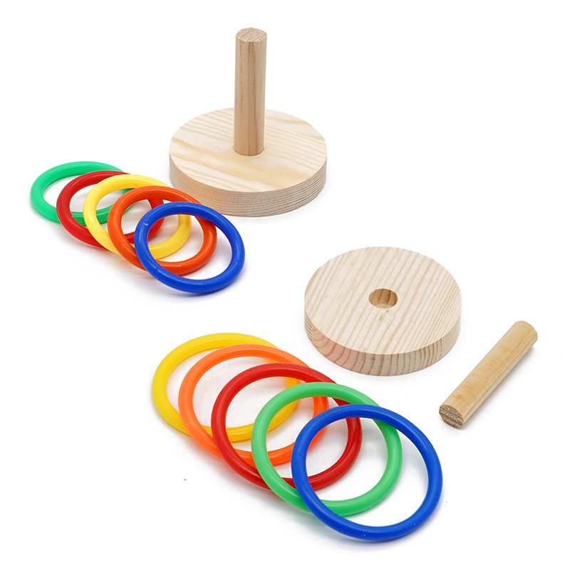 Bird Training Toy Parrot Bite Chewing Toy Pet Bird Swing Ball Standing Toy Plastic Rings Training Intelligence Toy Game Supplies