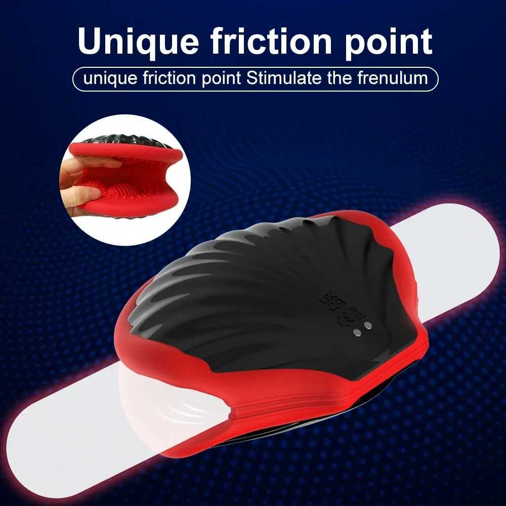 Automatic Masturbator Cup Men Sex Toys Shell Shape Male Touch Sensing MaleEggs Masturbadores Sex Shp Toys for Couple Women Men M250304