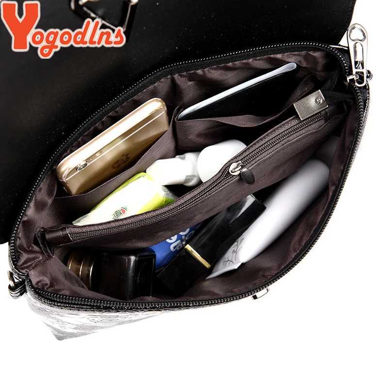 Yogodlns Luxury Handbags Women Bag Designer Flower Embossed Shoulder Bag Envelope Bag Ladies Flap Crossbody Bag Lady Purse bag Z250303
