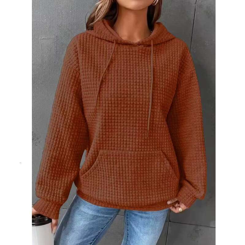 Pretty Women Pullover Hoodies Economical Ladies Hooded Sweatshirt