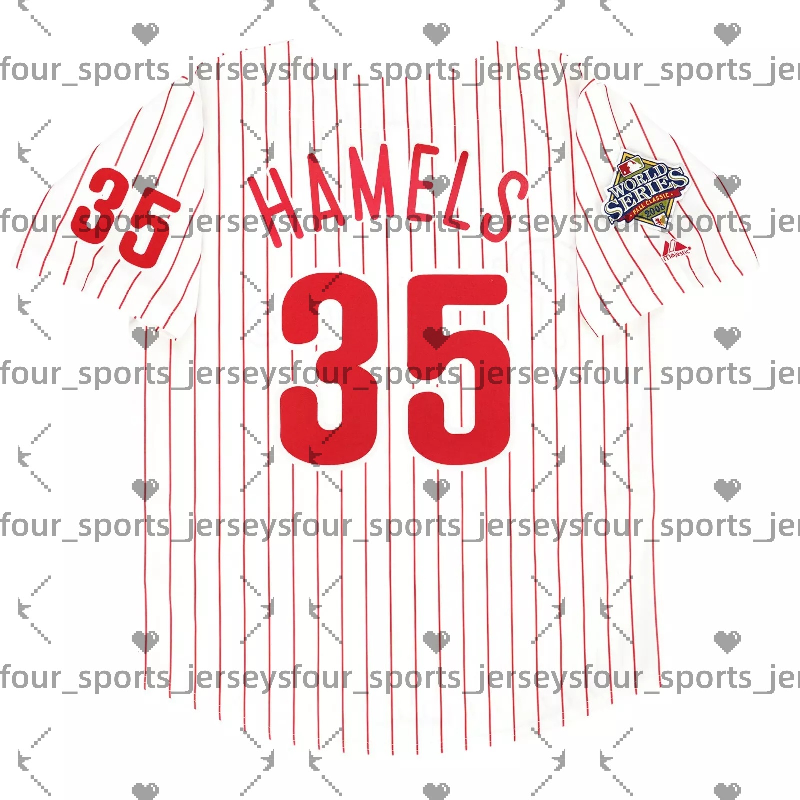 Retro Baseball Jersey Pat Burrell Ryan Howard Shane Victorino Jimmy Rollins Chase Utley Cole Hamels Carlos Ruiz Brad Lidge Chan Ho Park