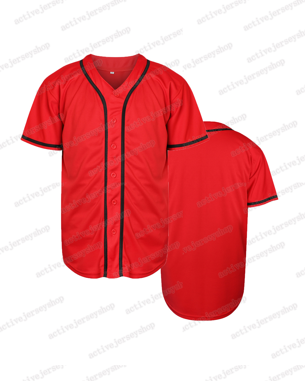 tWholesale Baseball Jersey Blank Breathable Softball Uniforms for Men/Kids Quick-Dry Sweat-Absorbing Tee Shirts Any Color instock fast shiping