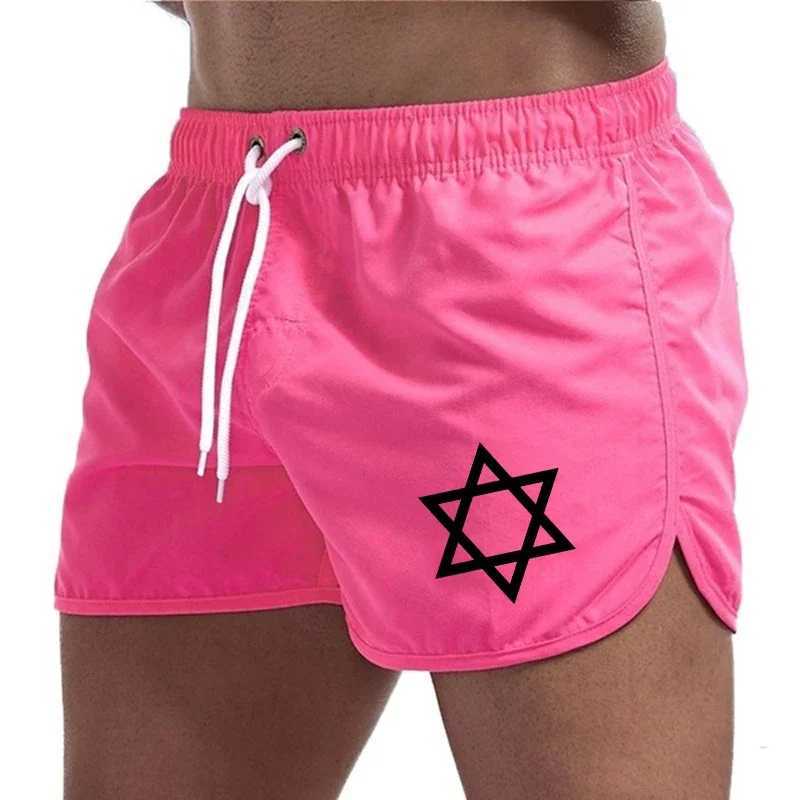 Fashion Casual Daily Summer Mens Shorts 2025 Beach Trunks Swim Gym Pants Quick Drying Swimming Homme Surf Ventilate DrawstringT250304