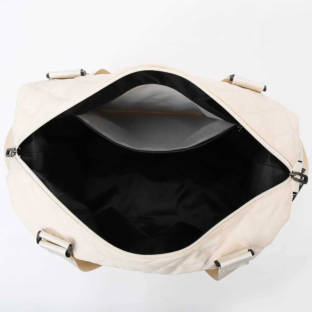 Short-Distance Travel Cross-Body Bag for Women Simple Bag Large-Capacity Water-Repellent Sports Fitness Bag Handbag Business Trip Boarding Bag Y250304