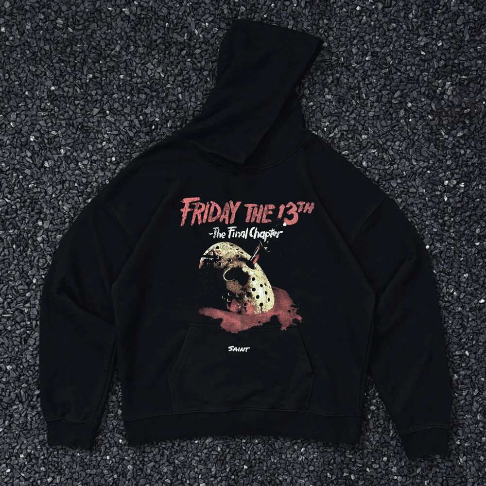 Frog Drift Fashion Best Quality Streetwear Graphics Printed Vintage Sweatshirt Loose Oversize Tops Pullover Hoodie For Men