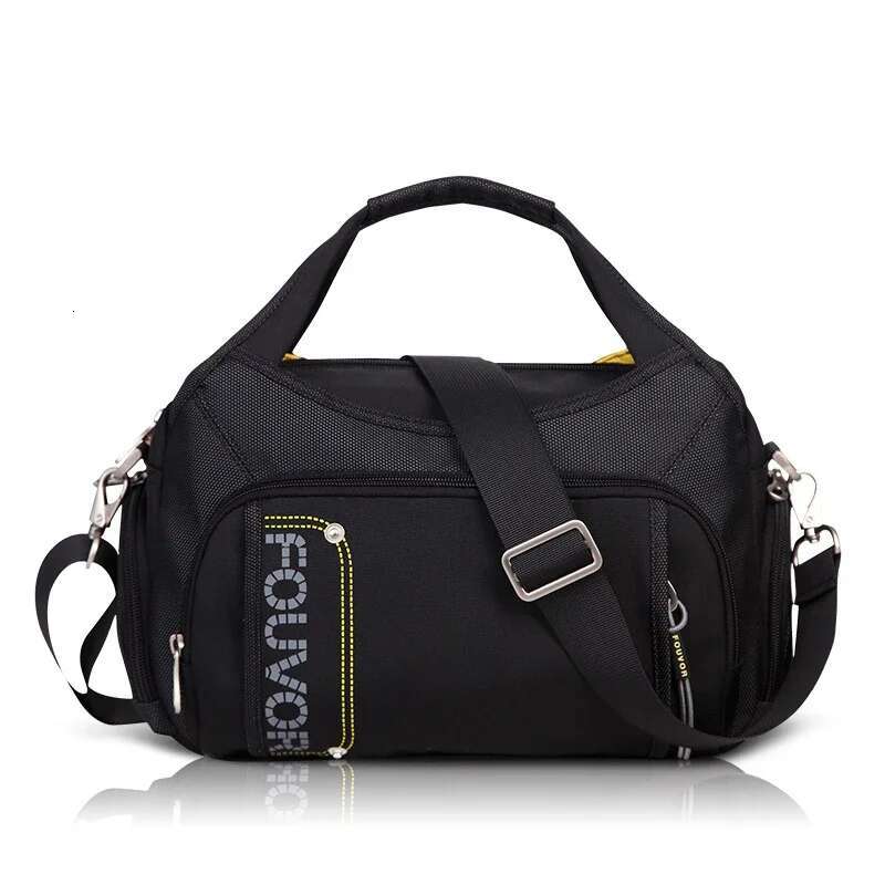 Fouvor Multi-Pockets For Women Shoulder 2024 New Fashion Nylon Crossbody Messenger Bags Designer Tote Bag 2386-05