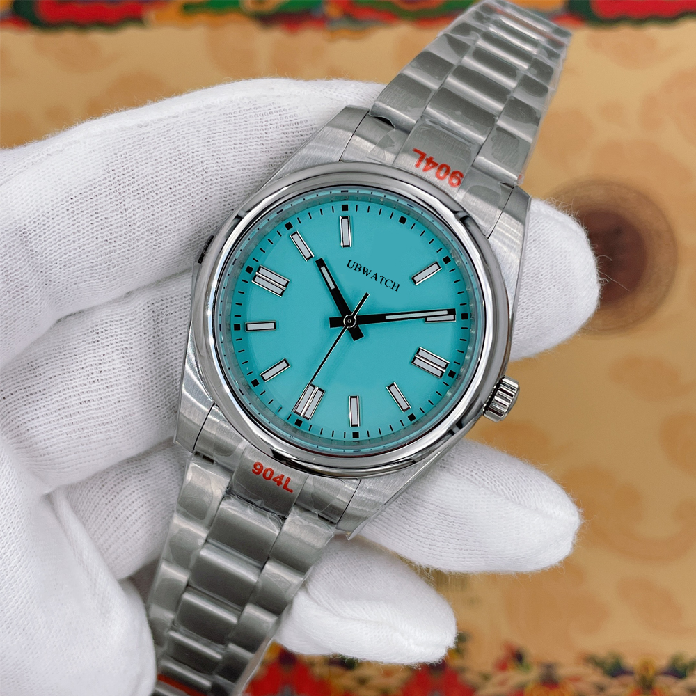 MIYOTA8215 Automatic Movement 36mm Precise Mens Watches ST9 Various Colors Dial Durable Oyster Stainless Steel Strap Men's Wristwatches