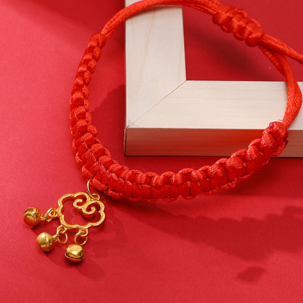 Good Luck Pet Collar Pet Collar with Chinese Elements Hand-woven Chinese-inspired Rope Pet Collar Stylish Lucky for Long