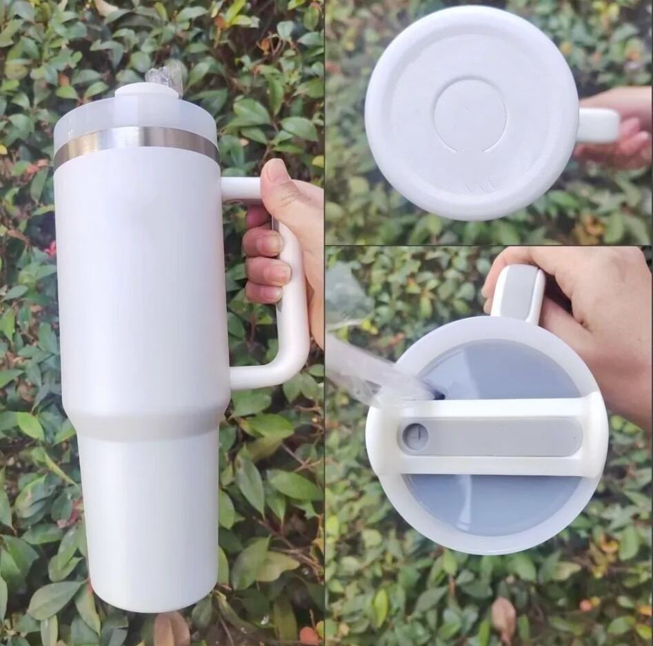 US STOCK 40oz Stainless Steel Tumblers Floral Limited Edition Cups All Day Julienne Mini Soft Cooler Bags Lunch Boxes With Crossbody Strap Wholesale 0