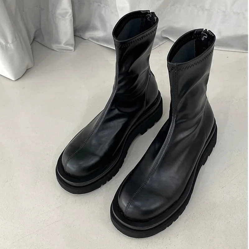 Fion Cfort Wen Boots Simple Versatile Wens Shoe new Anti Slip Platform Wen Ankle Boots Warm Plush Wens Snow Boots Z250304