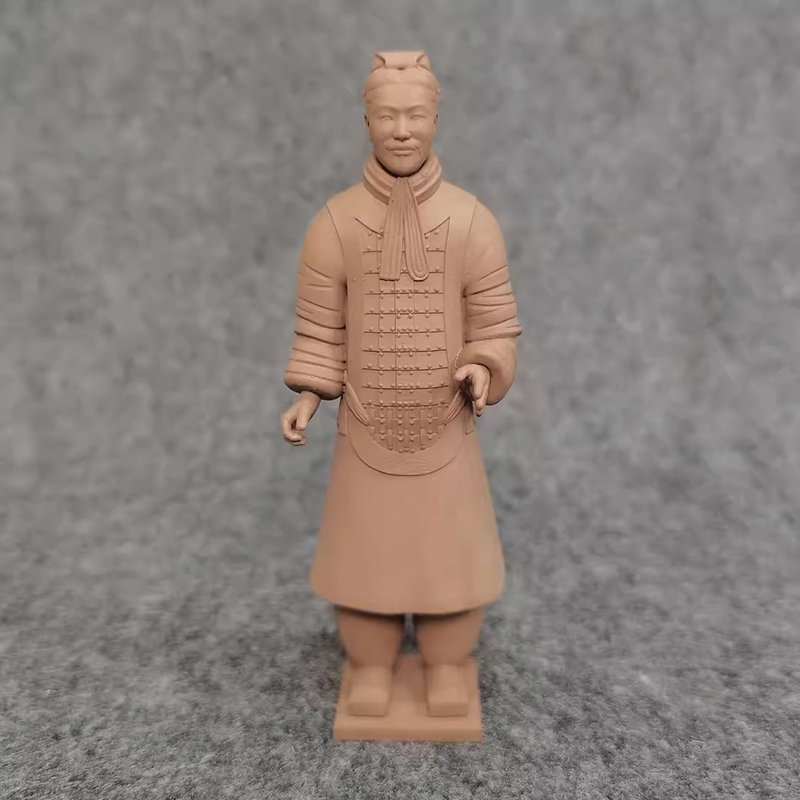 Qin Dynasty Terracotta Warriors and Horses Ornaments Ancient Chinese Soldier Models Desktop Collection Crafts