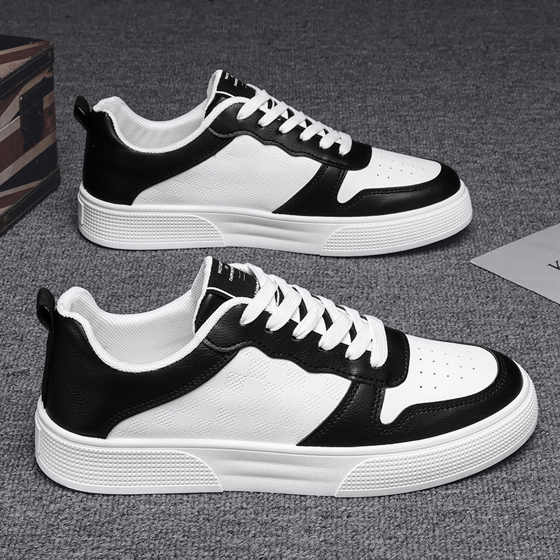 Men's Summer New Designer Breathable High Quality Leather Surface Small White Multi Functional Sports And Leisure Low Cut Versatile Fashion Board