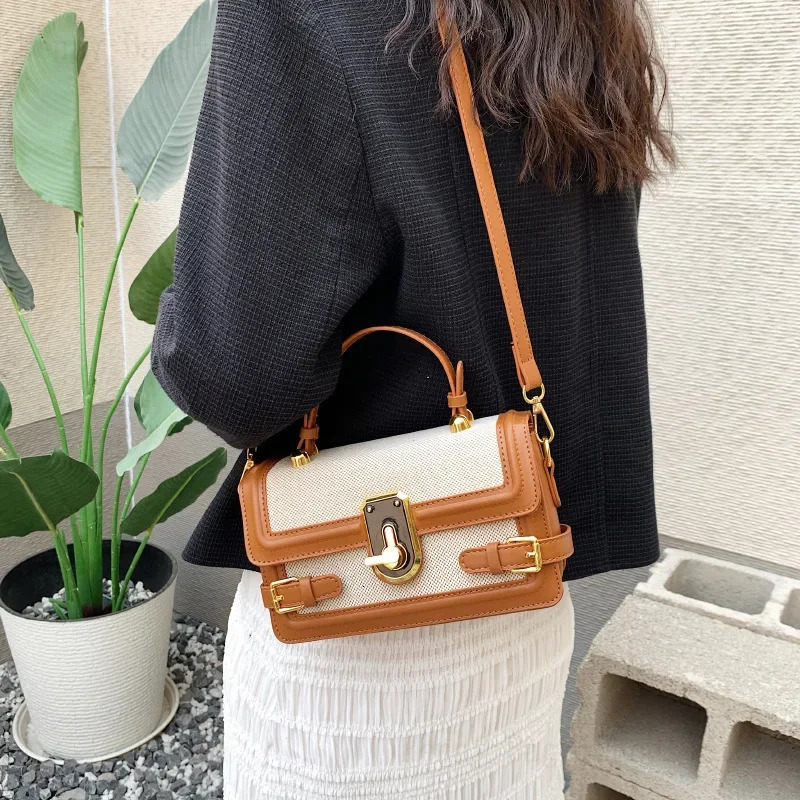 Versatile Small Bag For Women Summer Ins Portable Small Square Crossbody Bag Commuting College Style 250303
