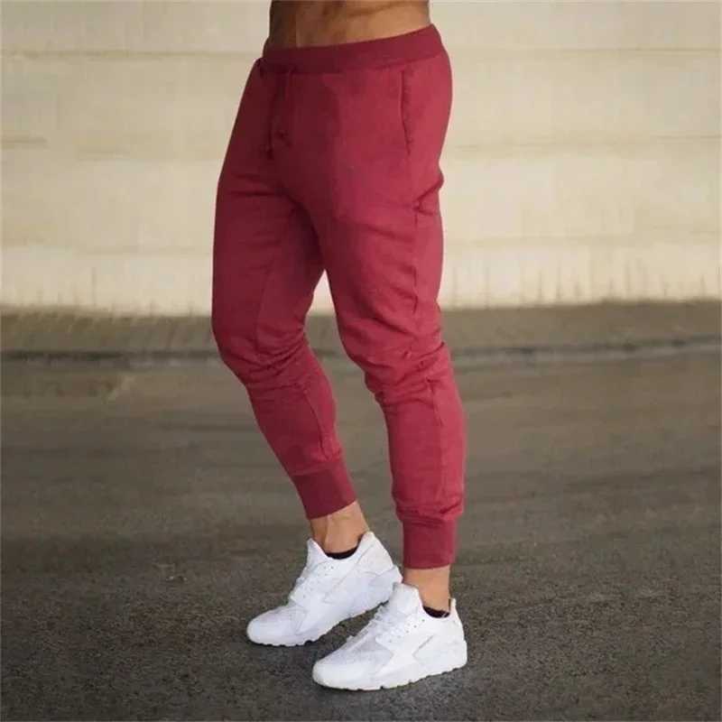 2024 Mens High Quality Brand Sweatpants Joggers Fitness Exercise Pants Spring Autumn Fashion Running Casual Track Pants MenXJ250303