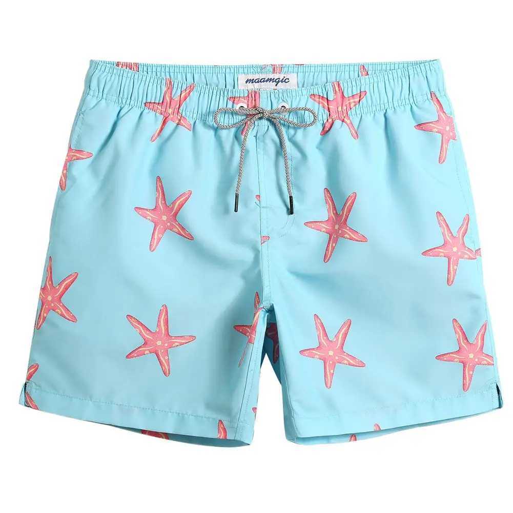 Mens Swimwear Flamingo 3d Surfing Board Short Kids Beach Shorts Men Trunks Masculina Swimsuit Sports Pants Briefs BoyT250304