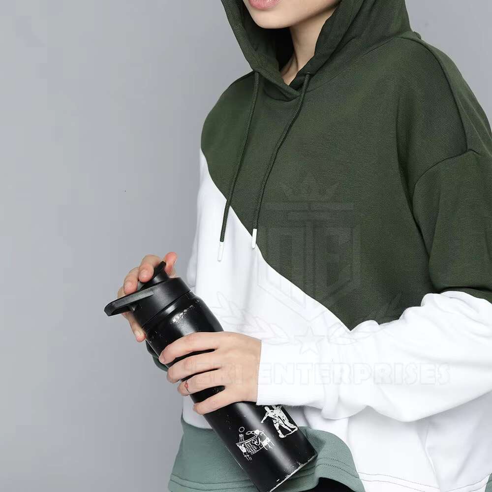 Top Quality Stylish Wholesale New Design Solid Color Women Hoodies