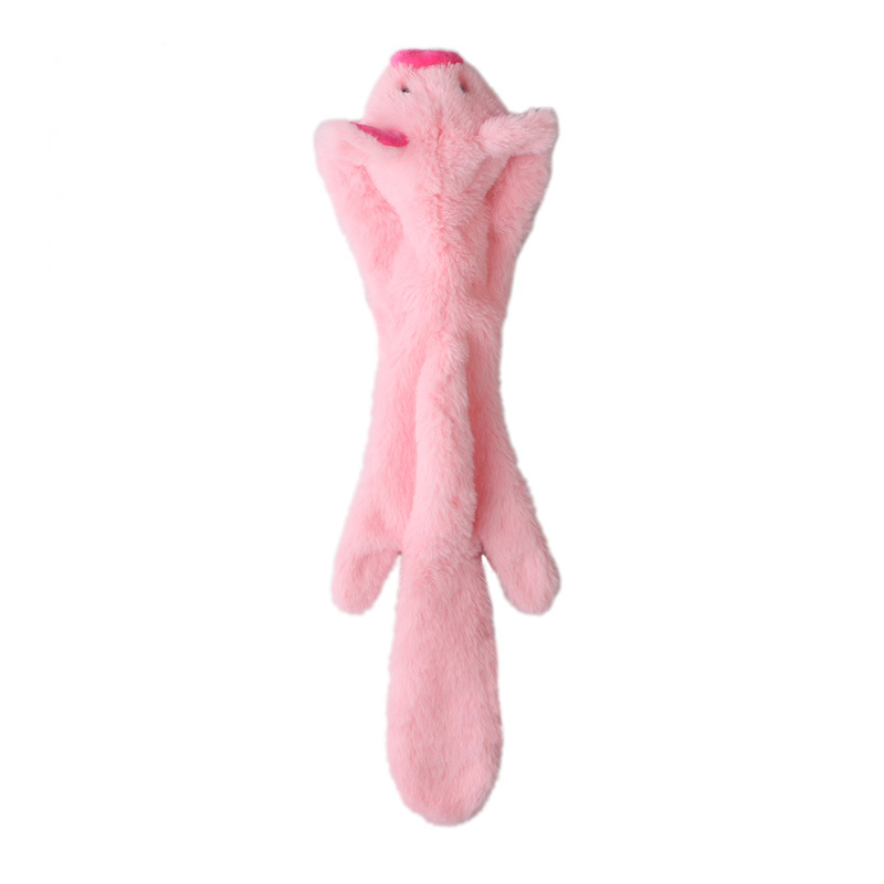 Squeaky No Stuffing Dog Toy Set, New Improved Edition Plush Crinkle Dog Toys for Small, Medium Large Breeds, Soft Tough Puppy Chew Squeak Animal Suppo