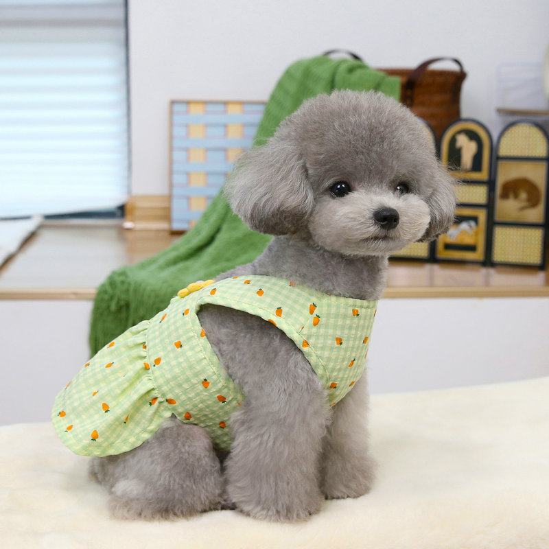 Summer Dog Dress High Quality Dog Clothes Wholesale Pet Apparel Supplies
