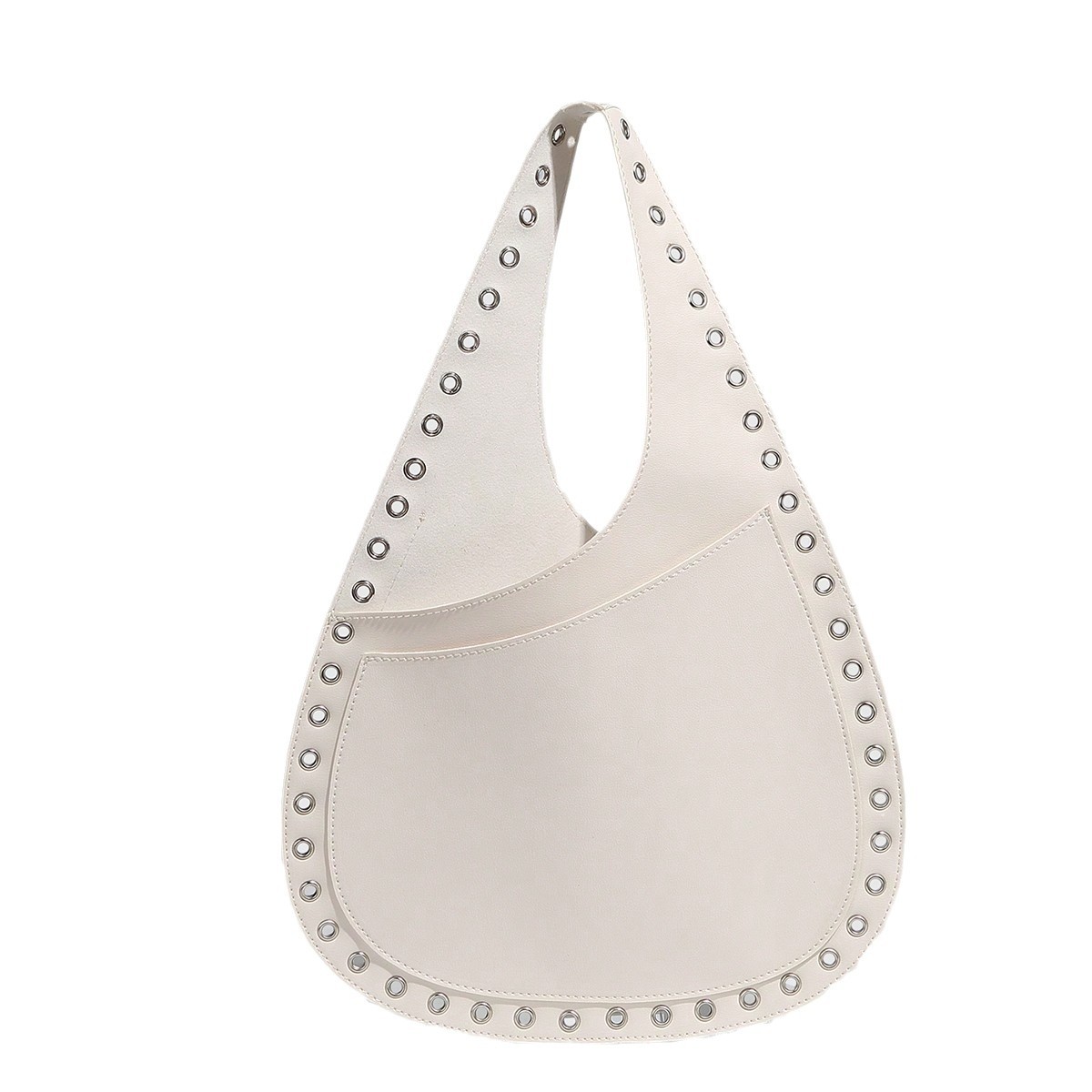 Women's shoulder handbag Rivet bag simple bag fashion bag